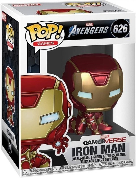 Фигурка Funko Marvel Avengers Game - Iron Man (Stark Tech Suit) Железный человек Фанко 626 - -