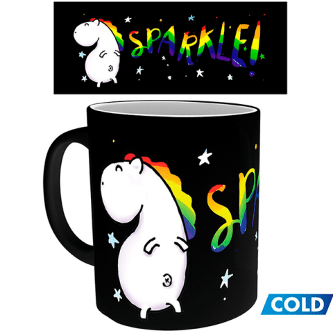 Чашка хамелеон Unicorn Sparkle Единорог 320 мл -   -  