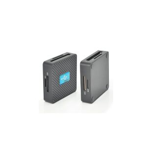 Считыватель флеш-карт Voltronic USB 3.0 to SD/MMC/MS/TF/M2 black (HDH-939B/08624)