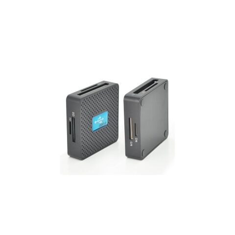 Считыватель флеш-карт Voltronic USB 3.0 to SD/MMC/MS/TF/M2 black (HDH-939B/08624) - Кардридеры  - Кардридеры 