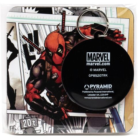 Подарочный набор Pyramid International Marvel: Deadpool Mug Set (чашка, подставка, брелок) - -