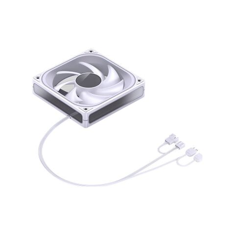 Кулер для корпуса JONSBO ZB-120WR White - Нулевой остаток (Feed) - Нулевой остаток (Feed)
