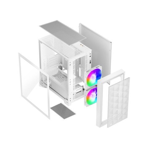 Корпус PcCooler C3D310 WH ARGB - Нулевой остаток (Feed)  - Нулевой остаток (Feed)