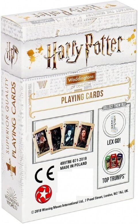 Игральные карты Гарри Поттер Harry Potter Playing Cards Waddingtons Number 1 -   -  