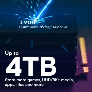 Накопитель SSD M.2 2280 1TB T705 with Heatsink Micron (CT1000T705SSD5)