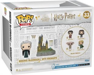 Фигурка Funko Harry Potter 20th Anniversary Minerva Mcgonagall with Hogwarts МакГонагал Хогвартс фанко 33