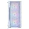 Корпус для ПК 1stPlayer X3-M-WH-4F1-W