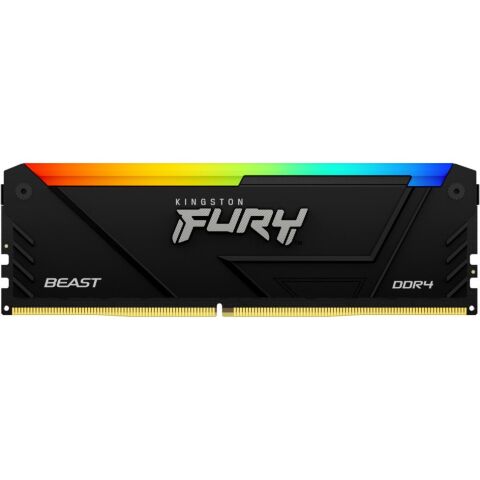 Модуль памяти для компьютера DDR4 16GB 3600 MHz Beast RGB Kingston Fury (ex.HyperX) (KF436C18BB2A/16) - Модули памяти для компьютера  - Модули памяти для компьютера 