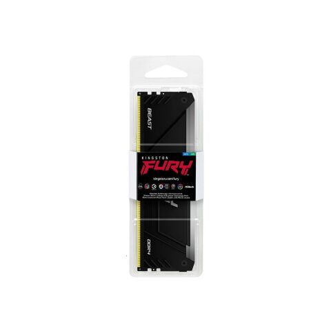 Модуль памяти для компьютера DDR4 16GB 3600 MHz Beast RGB Kingston Fury (ex.HyperX) (KF436C18BB2A/16) - Модули памяти для компьютера  - Модули памяти для компьютера 