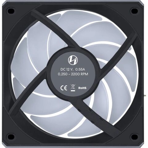 Кулер для корпуса Lian Li Uni Fan CL WIRELESS 120-3, Black (G99.12CL1W3B.00) - Вентиляторы к корпусам  - Вентиляторы к корпусам 