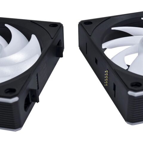 Кулер для корпуса Lian Li Uni Fan CL WIRELESS 120-3, Black (G99.12CL1W3B.00) - Вентиляторы к корпусам  - Вентиляторы к корпусам 
