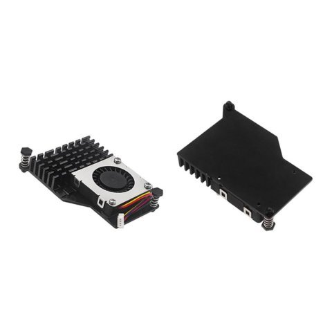 Радиатор охлаждения Raspberry Pi с вентилятором для Raspberry Pi 5 (RA800) - Нулевой остаток (Feed) - Нулевой остаток (Feed)