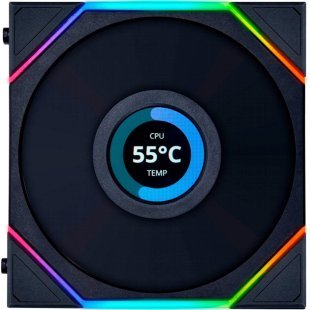 Кулер для корпуса Lian Li TL LCD 120-1, Black Cooler (G99.12TLLCD1B.00)