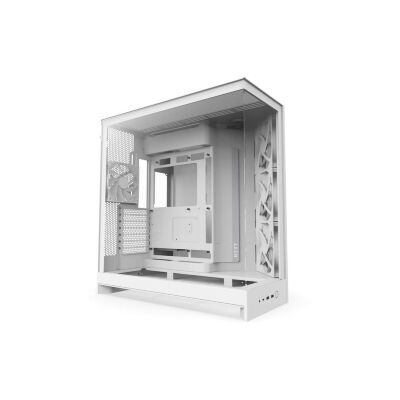 Корпус для ПК NZXT H9 Flow Dual-Chamber All White (CM-H92FW-01)