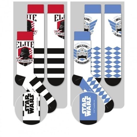Набор носков Good Loot STAR WARS Imperial and Rebel Leaders Звёздные Войны (39-46) -   -