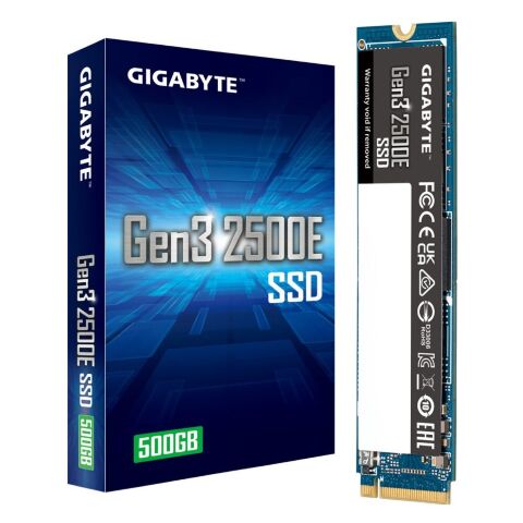 Накопитель SSD M.2 2280 500GB GIGABYTE (G325E500G) - Внутренние SSD  - Внутренние SSD 