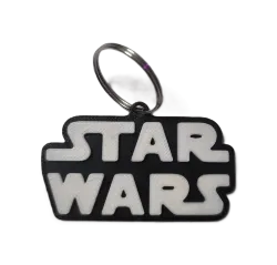 Брелок Star Wars Logo Keychain ABS пластик Зіркові війни Лого 6 см.