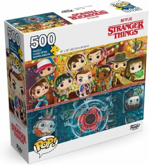 Пазл Funko Stranger Things Puzzle Дуже дивні справи 500 шт. - -