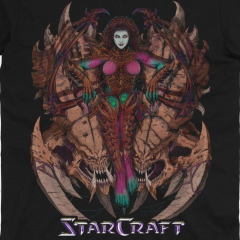 Футболка Morze StarCraft II Kerrigan T-Shirt Старкрафт Керриган (размер L) -   -