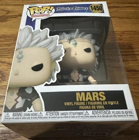 Фигурка Funko Black Clover Mars фанко Чёрный Клевер Марс (GameStop Exclusive) 1450 -   -  