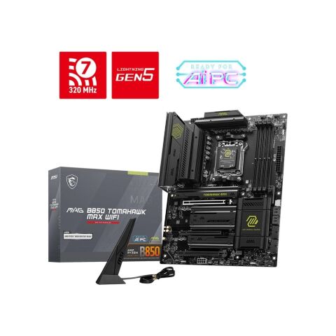 Материнская плата MSI MAG B850 TOMAHAWK MAX WIFI - Системные (материнские) платы  - Системные (материнские) платы 