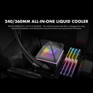 Система жидкостного охлаждения Azza PYRAMID 360 (LCAZ-360Y-ARGB)