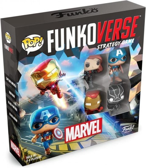 Настольная игра Funko Funkoverse Strategy Game: Marvel 100 Base Set -   -  