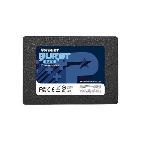 Накопитель SSD 2.5" 1.92TB Burst Elite Patriot (PBE192TS25SSDR) - Нулевой остаток (Feed) - Нулевой остаток (Feed)