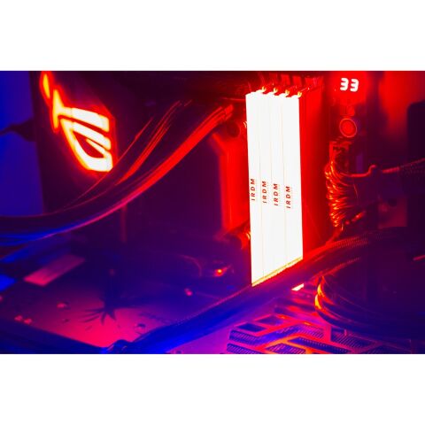 Модуль памяти для компьютера DDR5 32GB (2x16GB) 6000 MHz IRDM RGB Black Goodram (IRG-60D5L30S/32GDC) - Нулевой остаток (Feed) - Нулевой остаток (Feed)