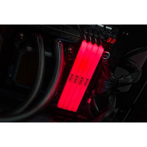 Модуль памяти для компьютера DDR5 32GB (2x16GB) 6000 MHz IRDM RGB Black Goodram (IRG-60D5L30S/32GDC) - Нулевой остаток (Feed) - Нулевой остаток (Feed)