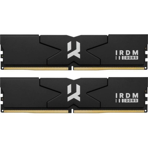 Модуль памяти для компьютера DDR5 64GB (2x32GB) 5600 MHz IRDM Black Goodram (IR-5600D564L30/64GDC) - Нулевой остаток (Feed)  - Нулевой остаток (Feed) 