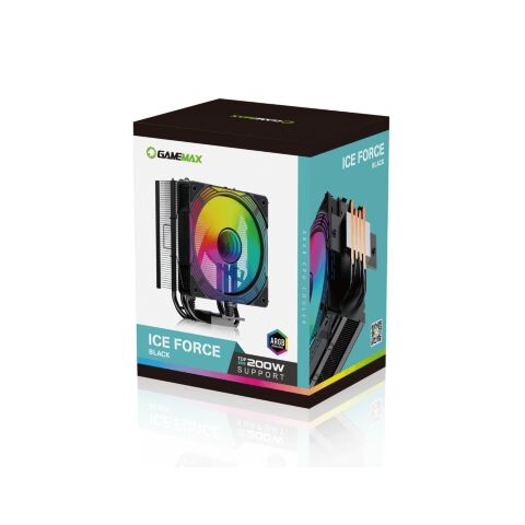 Кулер для процессора Gamemax Ice Force BK - Нулевой остаток (Feed)  - Нулевой остаток (Feed) 
