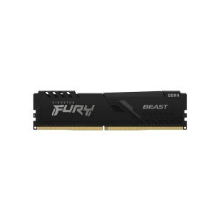 Модуль памяти для компьютера DDR4 8GB 3200 MHz Beast Black Kingston Fury (ex.HyperX) (KF432C16BB/8WP)