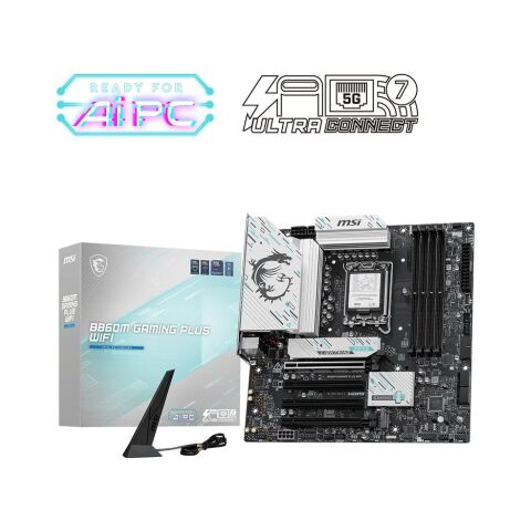 Материнская плата MSI B860M GAMING PLUS WIFI - Системные (материнские) платы  - Системные (материнские) платы 
