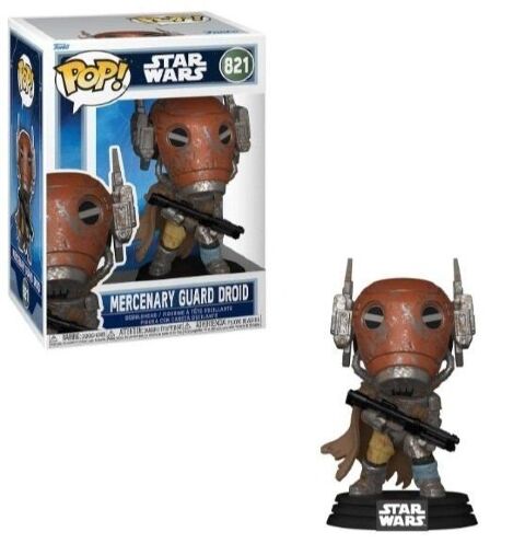 Фігурка Funko Star Wars: Mercenary Guard Droid Фанко Зіркові війни Страж дроїд 821 -   -  