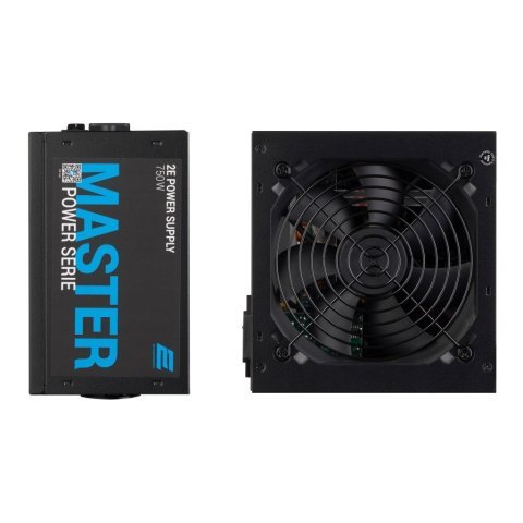 Блок питания 2E MASTER POWER (750W), >80, 80+ White, 120mm, 1xMB 24pin(20+4), 1xCPU 8pin(4+4), 3xMolex, 5xSATA, (2E-MP750-120APFC) - Нулевой остаток (Feed)  - Нулевой остаток (Feed) 