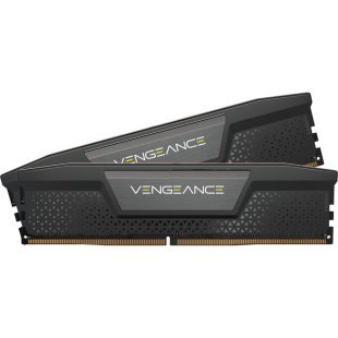 Модуль памяти для компьютера DDR5 32GB (2x16GB) 7200 MHz Vengeance Black Corsair (CMK32GX5M2X7200C34)