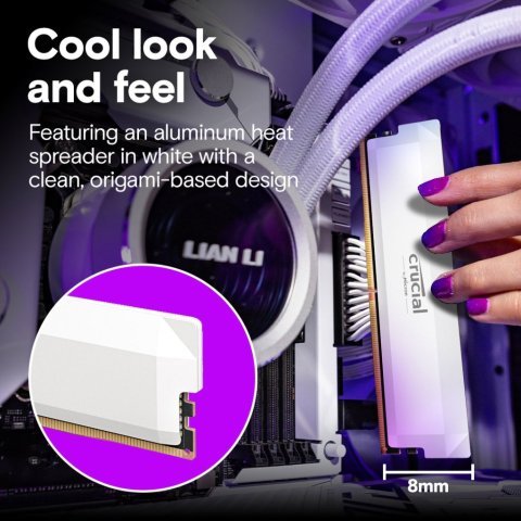 Модуль памяти для компьютера DDR5 32GB (2x16GB) 6000 MHz Pro Overclocking Micron (CP2K16G60C36U5W) - Нулевой остаток (Feed) - Нулевой остаток (Feed)