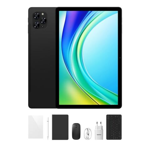 Планшет Doogee Tab G6 11" 6/256GB 4G (LTE) Black VIP Edition Стилус,чохол,скло,клавіатура,мишка, БЖ (6923740264478) - Планшеты - Планшеты