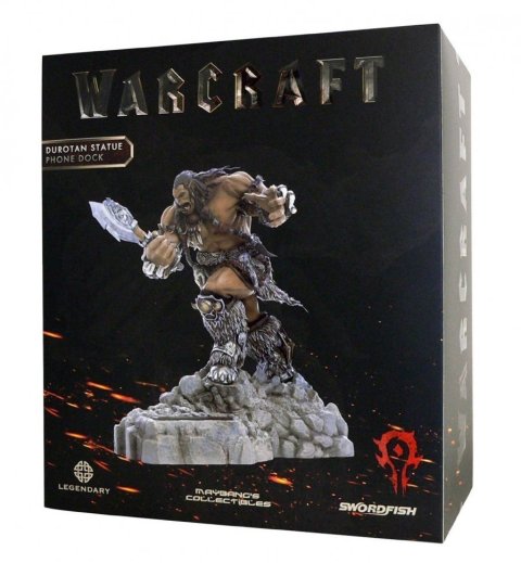 Зарядная станция статуэтка Warcraft - Durotan Statue Phone Charging Dock -   -