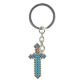 Брелок Minecraft Diamond Sword JINX Keychain Майнкрафт меч металл -   -  