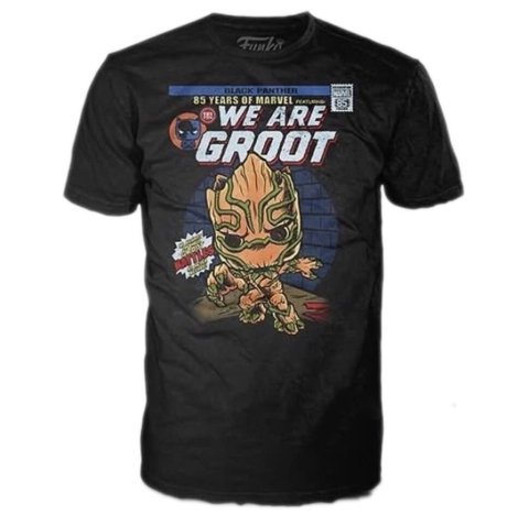 Футболка Funko Marvel "We Are Groot" as Black Panther Collector Corps T-Shirt фанко Грут (размер L) - -