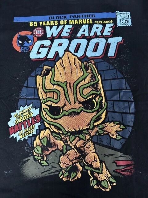 Футболка Funko Marvel "We Are Groot" Black Panther Collector Corps T-Shirt фанко Грут (розмір L) - -