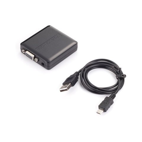 Конвертор HDMI to VGA + R/L (HDCVGA02-M) PowerPlant (CA911493) - Нулевой остаток (Feed)  - Нулевой остаток (Feed)
