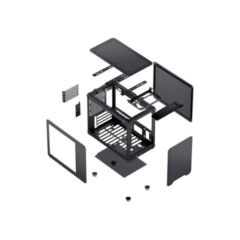 Корпус JONSBO C6 MAX Black - Нулевой остаток (Feed)  - Нулевой остаток (Feed)