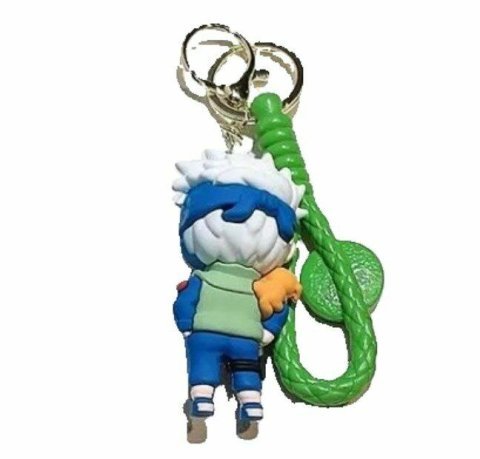 Брелок подвеска на рюкзак Наруто Naruto Kakashi 3D Keychain Anime Backpack Какаши -   -  