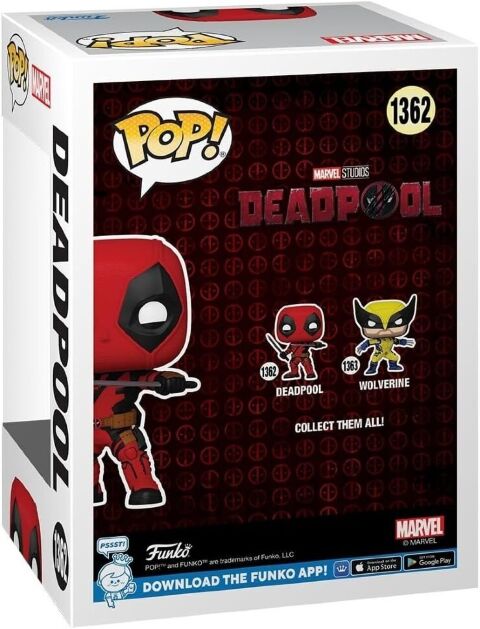 Фігурка Funko Pop Marvel: Deadpool Дедпул фанко 1362 -   -  