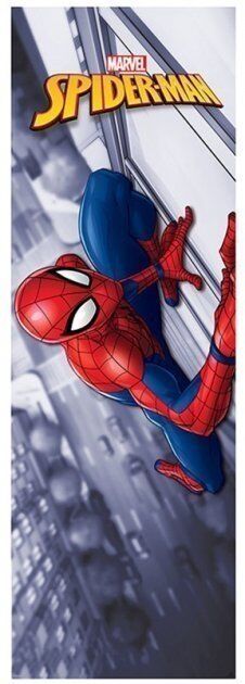 Постер дверний Marvel Spiderman Abystyle Poster Людина павук плакат 158*53 см - -