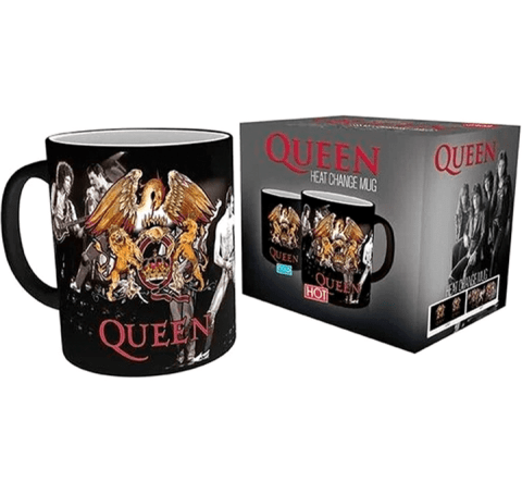 Чашка хамелеон QUEEN Crest Heat Change Mug Герб групи Квинн 320 мл -   -  