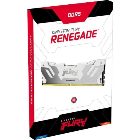 Модуль памяти для компьютера DDR5 16GB 6800 MHz Renegade White XMP Kingston Fury (ex.HyperX) (KF568C36RW-16) - Модули памяти для компьютера - Модули памяти для компьютера